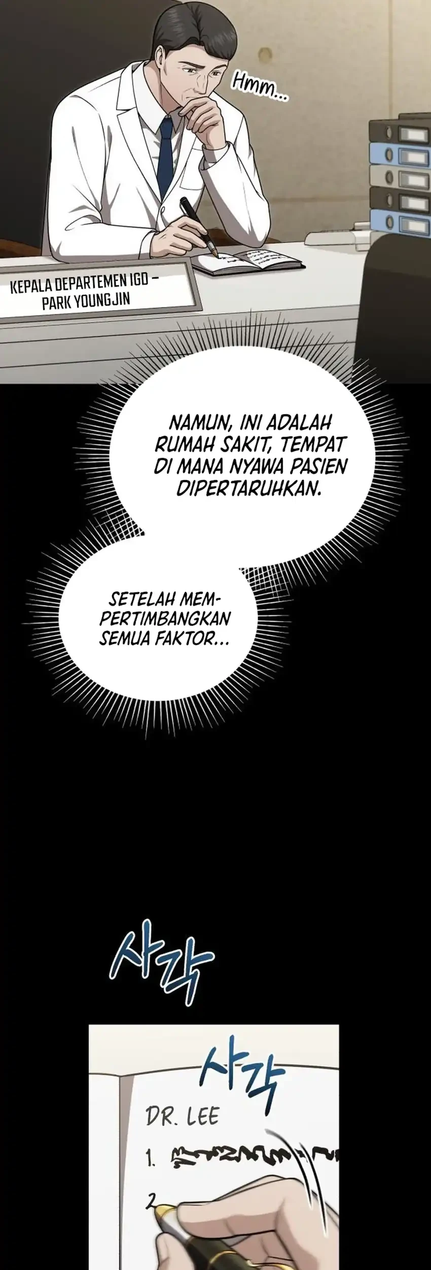 The Regressed Doctor Just Wanted to Live Quietly Chapter 56 - halaman 11