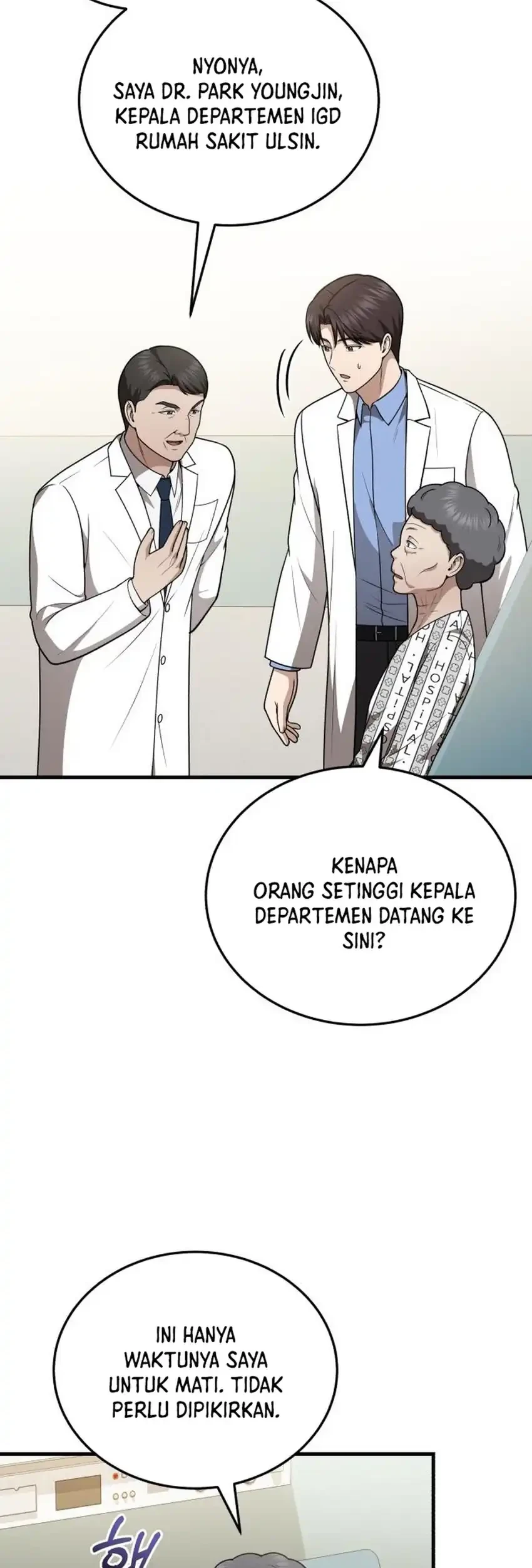 The Regressed Doctor Just Wanted to Live Quietly Chapter 58 - halaman 49