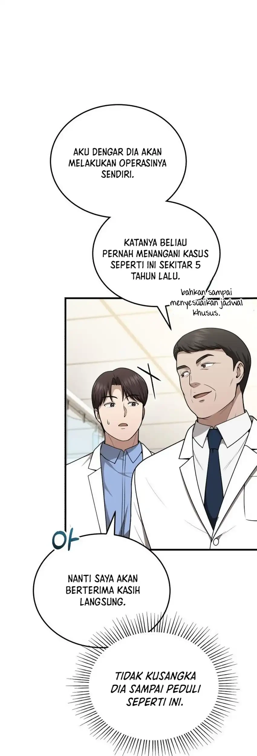 The Regressed Doctor Just Wanted to Live Quietly Chapter 58 - halaman 61