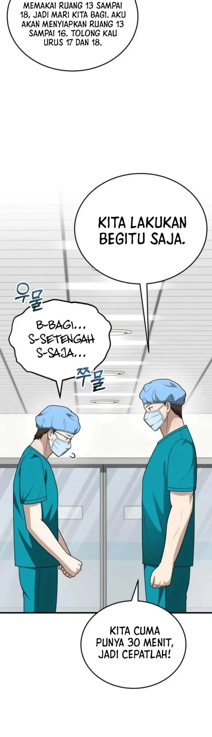 The Regressed Doctor Just Wanted to Live Quietly Chapter 64 - halaman 63