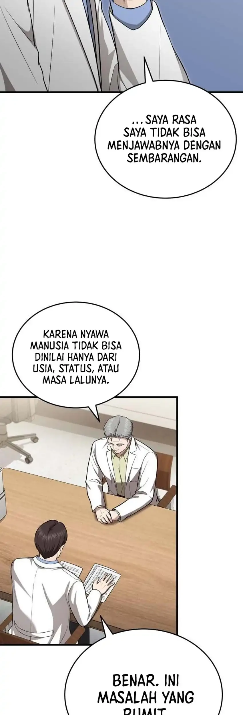 The Regressed Doctor Just Wanted to Live Quietly Chapter 66 - halaman 66