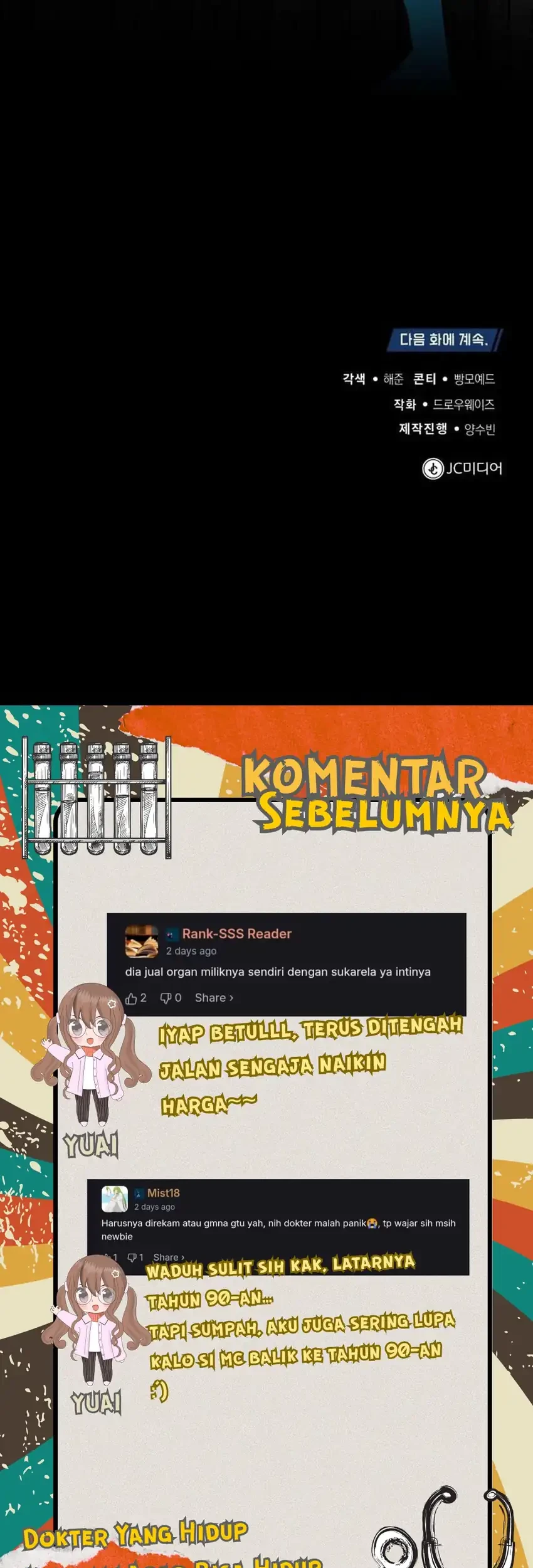 The Regressed Doctor Just Wanted to Live Quietly Chapter 67 - halaman 73
