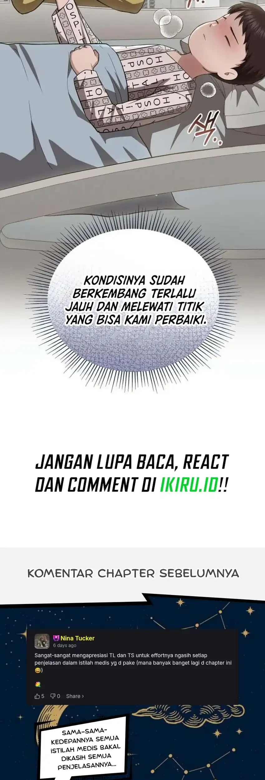 The Regressed Doctor Just Wanted to Live Quietly Chapter 72 - halaman 77