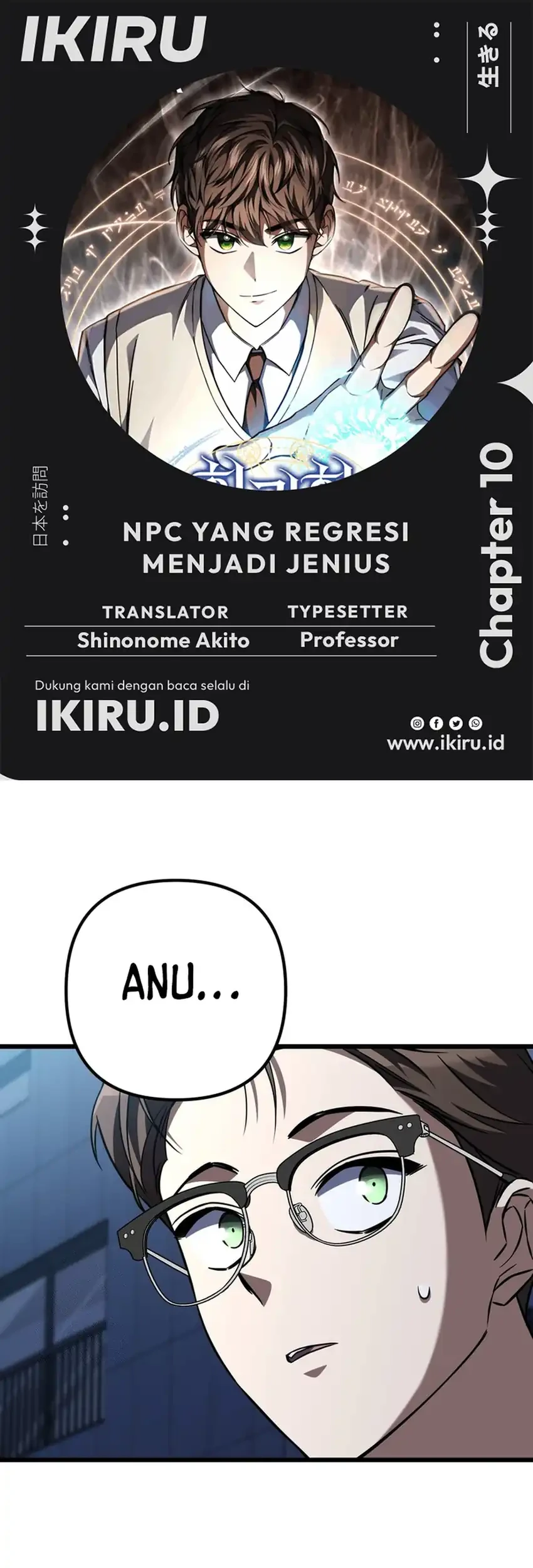 The Regressed Extra Becomes a Genius Chapter 10 - halaman 1