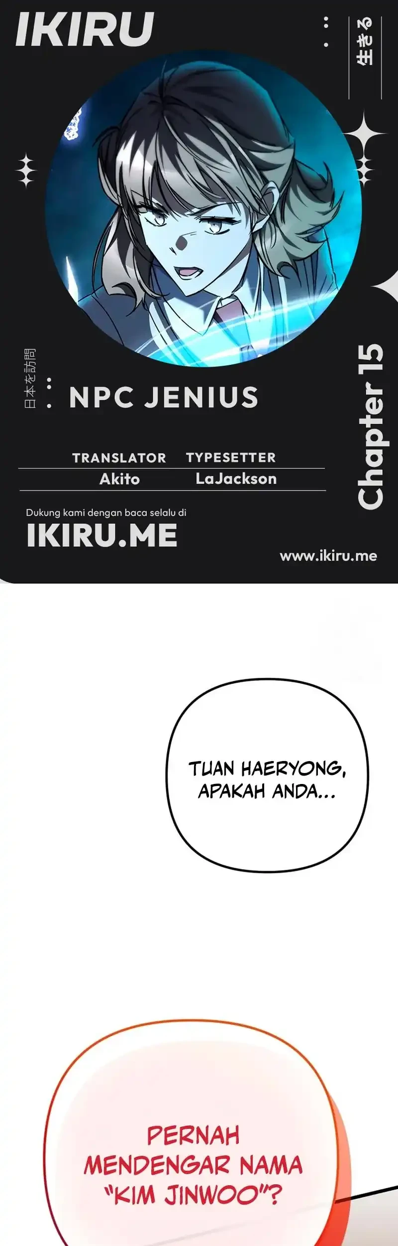 The Regressed Extra Becomes a Genius Chapter 15 - halaman 1
