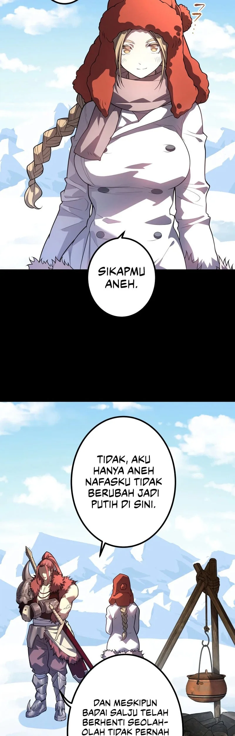 The Regressed Former Sword Saint Becomes A Rebel Of The Necromancer House Chapter 18 - halaman 4