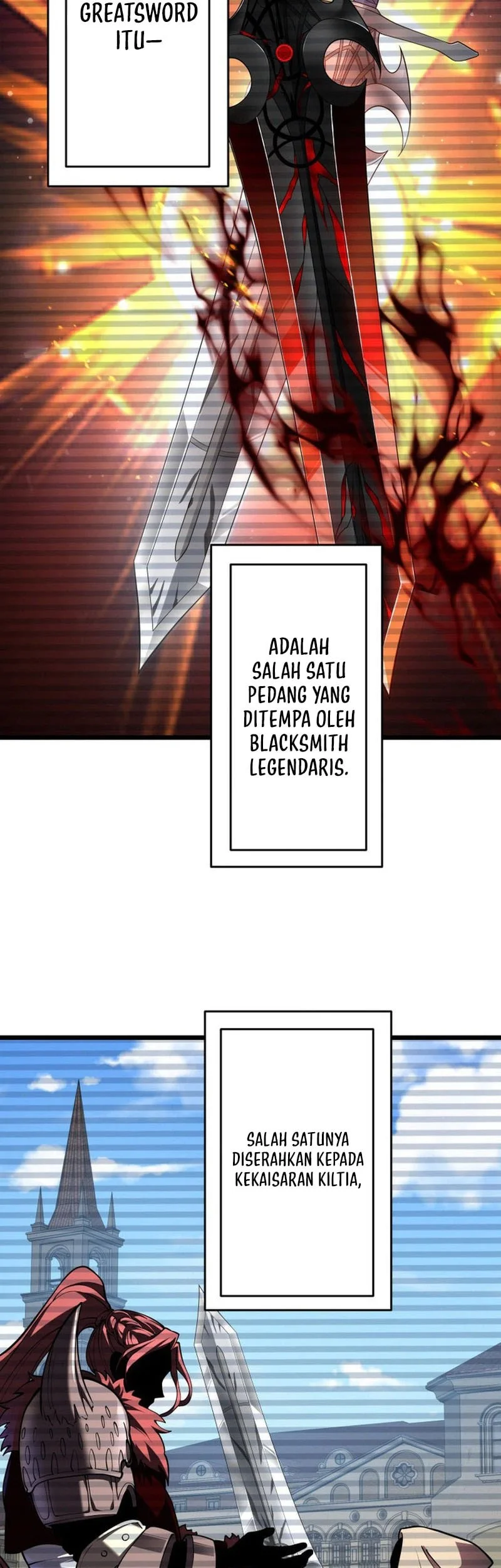 The Regressed Former Sword Saint Becomes A Rebel Of The Necromancer House Chapter 22 - halaman 53