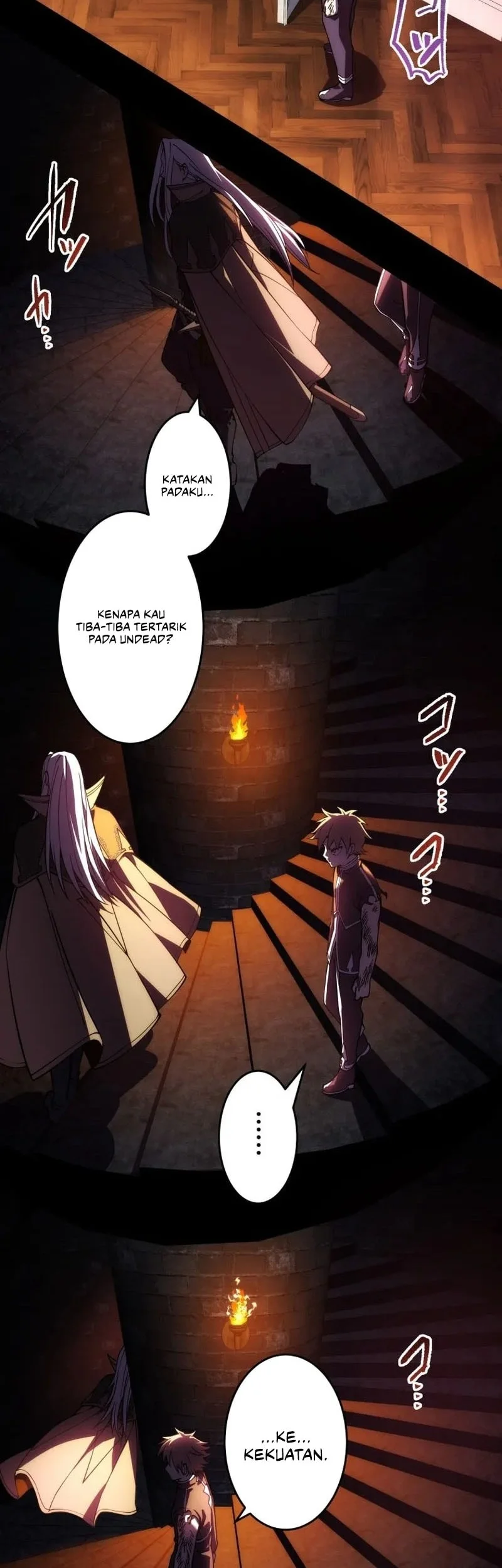 The Regressed Former Sword Saint Becomes A Rebel Of The Necromancer House Chapter 4 - halaman 52