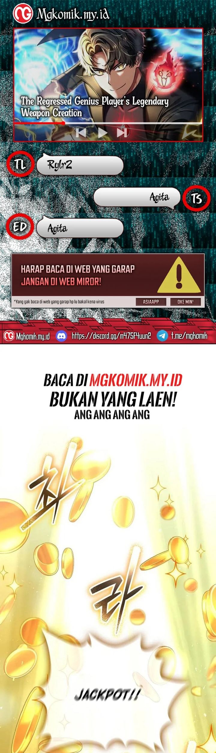 The Regressed Genius Player’s Legendary Weapon Creation Chapter 40 - halaman 1