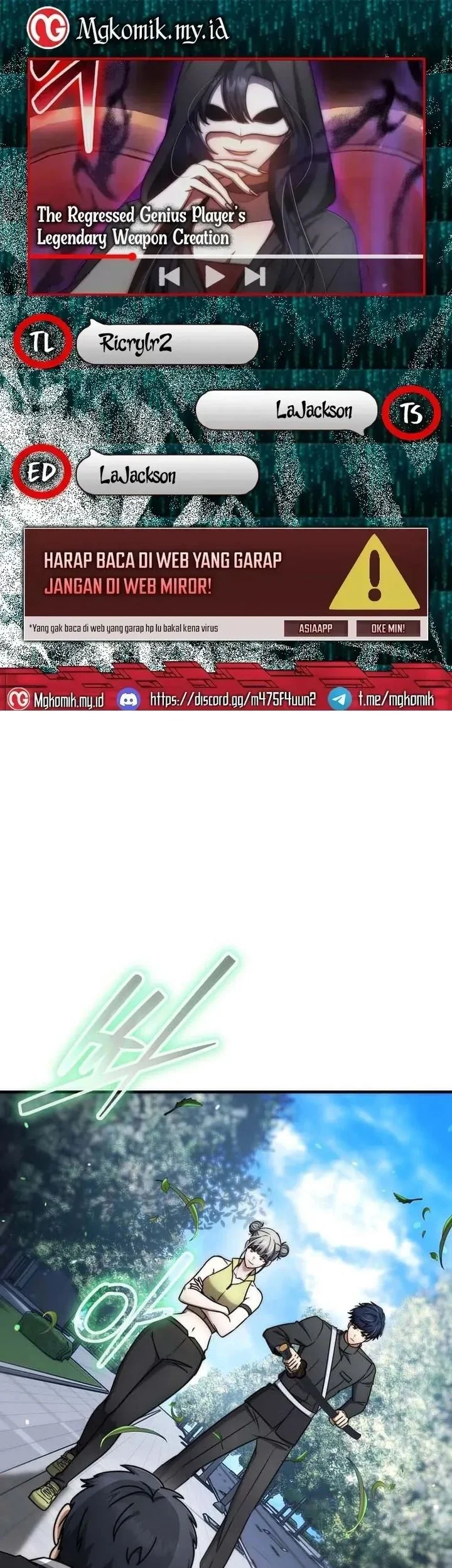 The Regressed Genius Player’s Legendary Weapon Creation Chapter 74 - halaman 1