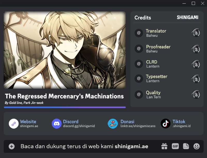 The Regressed Mercenary’s Machinations Chapter 10 - halaman 1