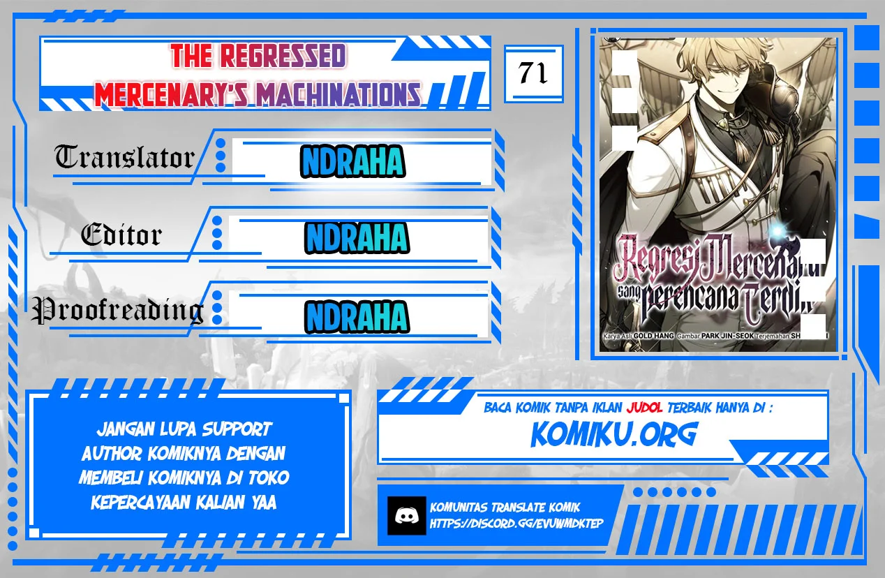 The Regressed Mercenary’s Machinations Chapter 71 - halaman 1