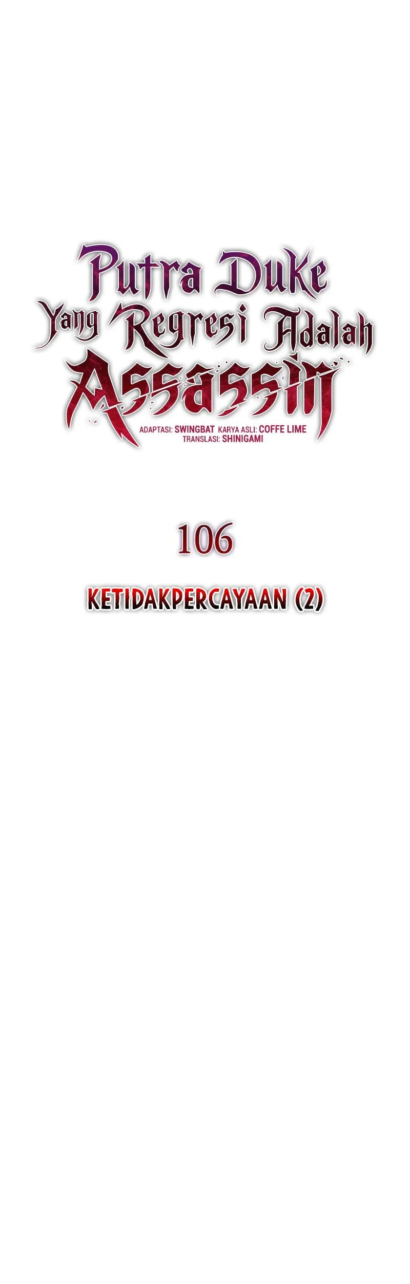 The Regressed Son Of A Duke Is An Assassin Chapter 106 - halaman 6