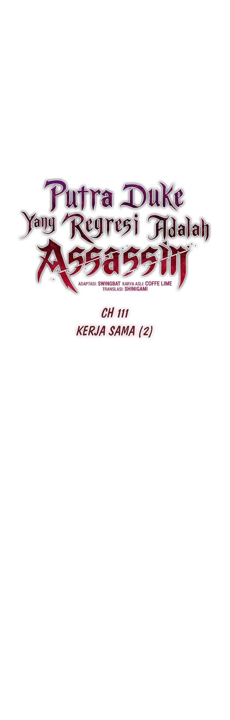 The Regressed Son Of A Duke Is An Assassin Chapter 111 - halaman 25