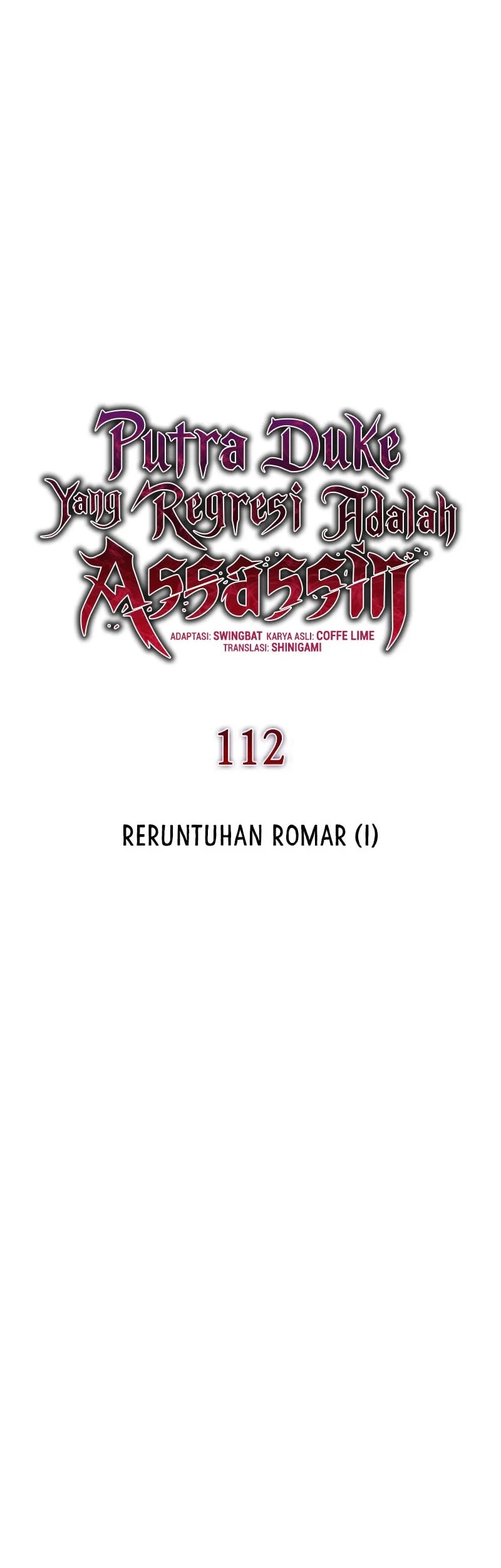 The Regressed Son Of A Duke Is An Assassin Chapter 112 - halaman 6