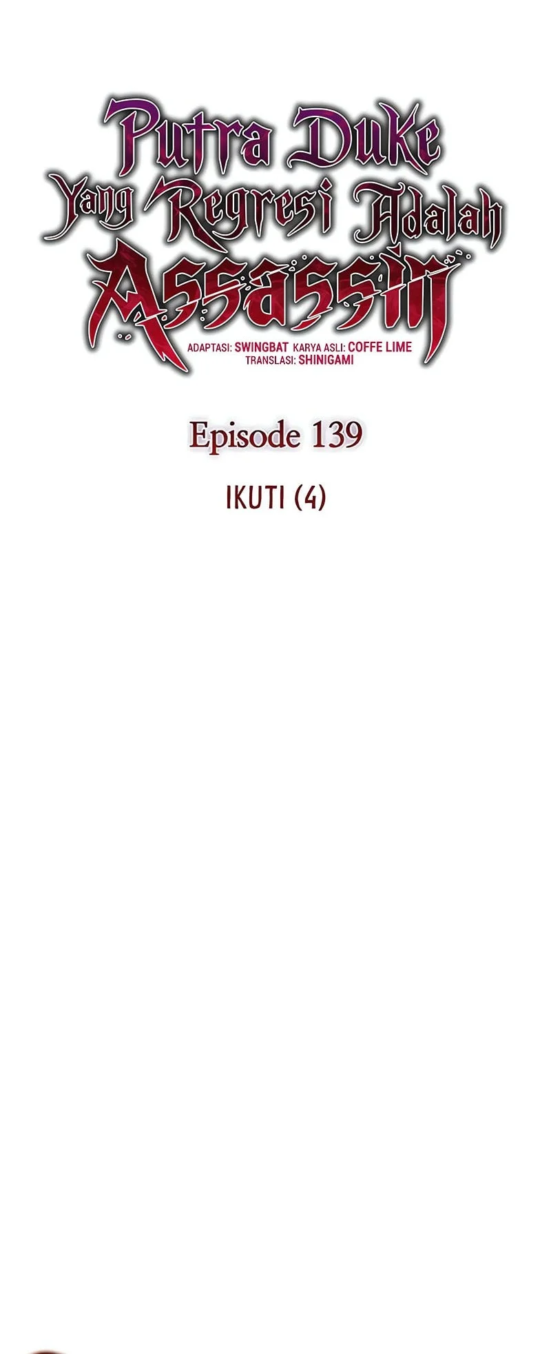 The Regressed Son Of A Duke Is An Assassin Chapter 139 - halaman 18