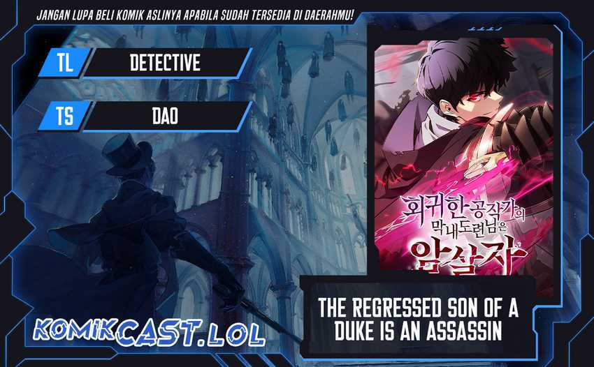 The Regressed Son Of A Duke Is An Assassin Chapter 21 - halaman 1