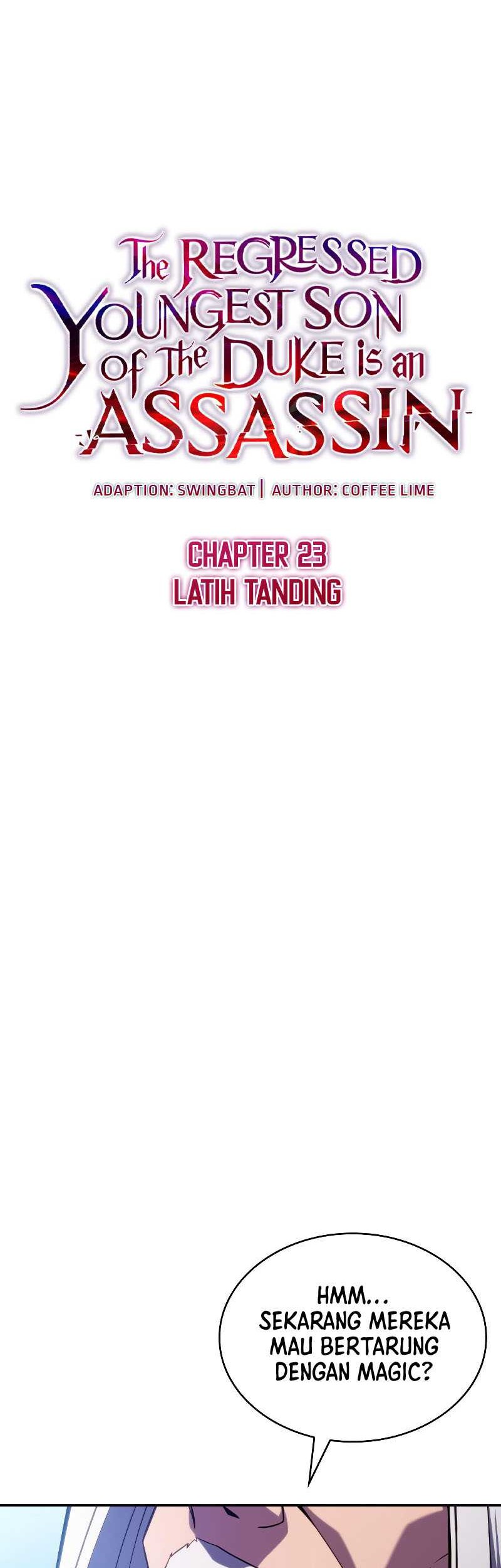 The Regressed Son Of A Duke Is An Assassin Chapter 23 - halaman 15