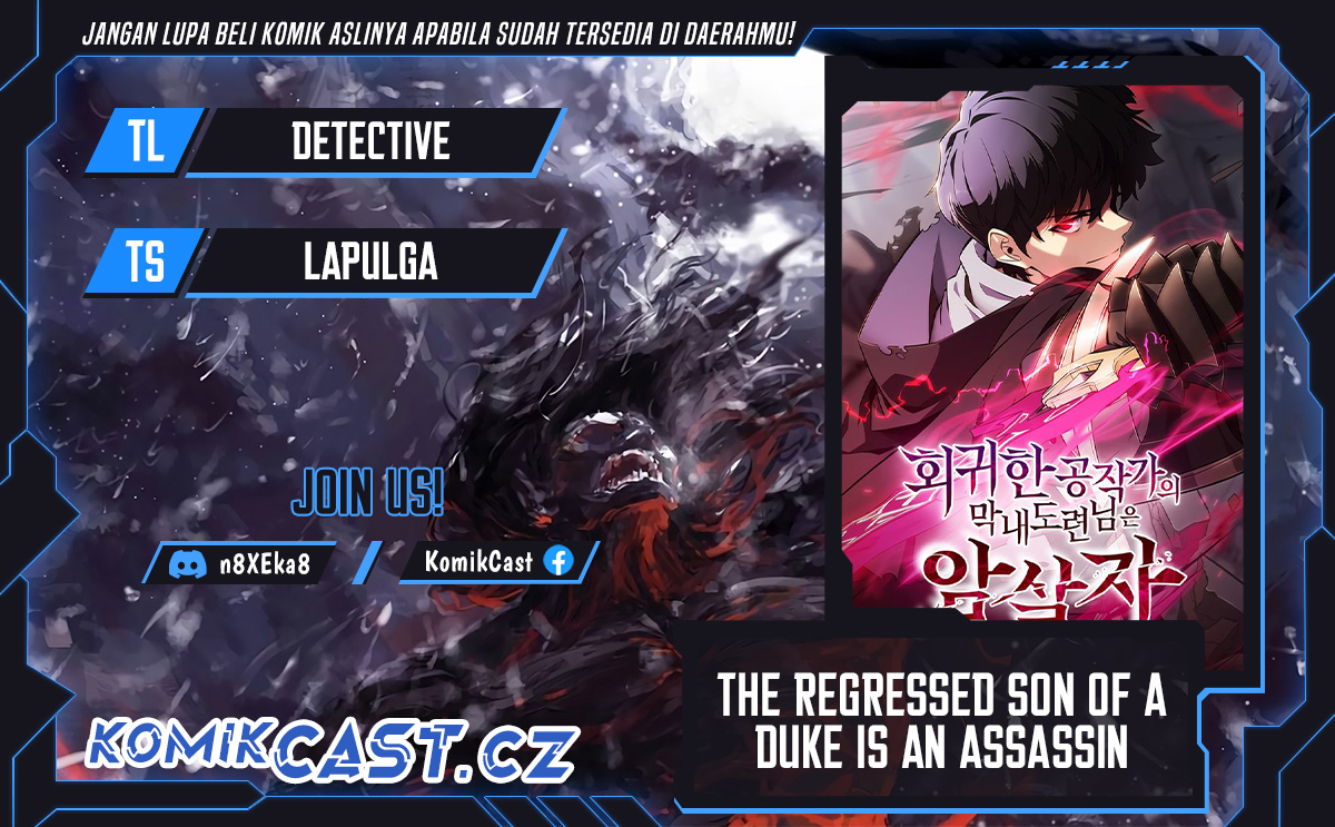 The Regressed Son Of A Duke Is An Assassin Chapter 40 - halaman 1