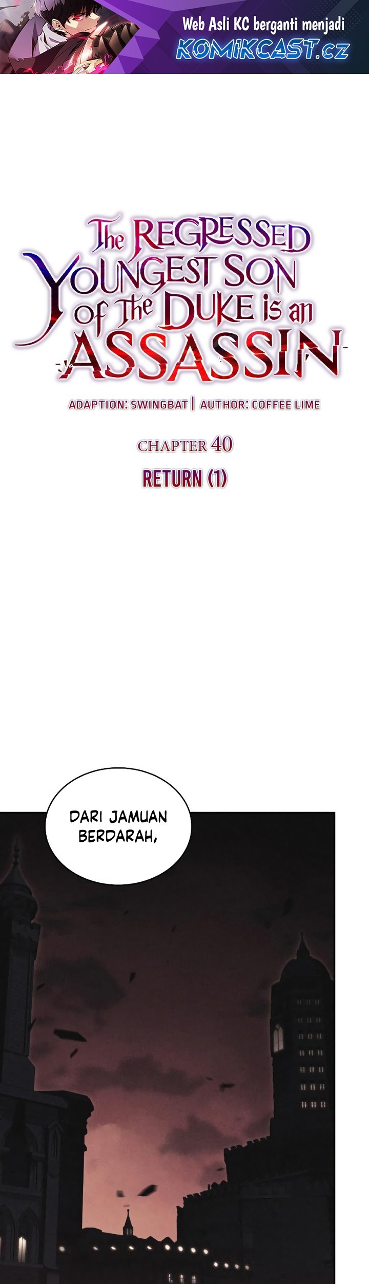The Regressed Son Of A Duke Is An Assassin Chapter 40 - halaman 2