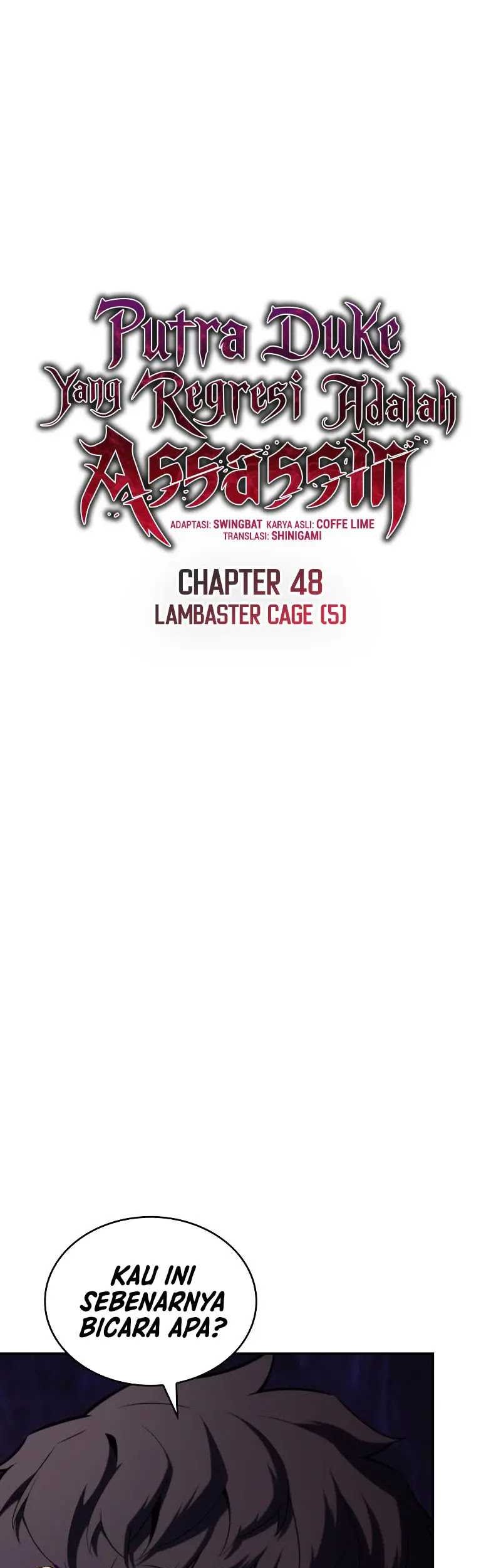 The Regressed Son Of A Duke Is An Assassin Chapter 48 - halaman 4