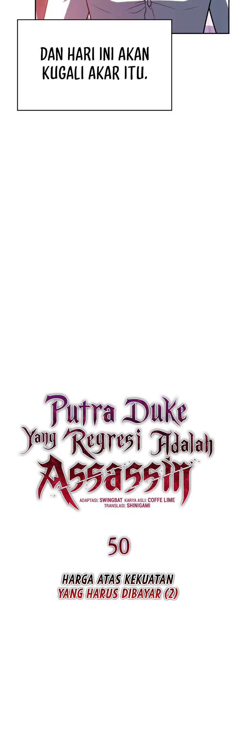 The Regressed Son Of A Duke Is An Assassin Chapter 50 - halaman 12