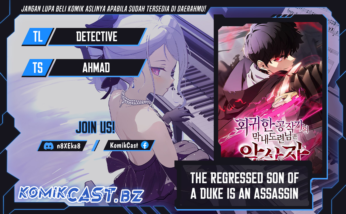 The Regressed Son Of A Duke Is An Assassin Chapter 56 - halaman 1