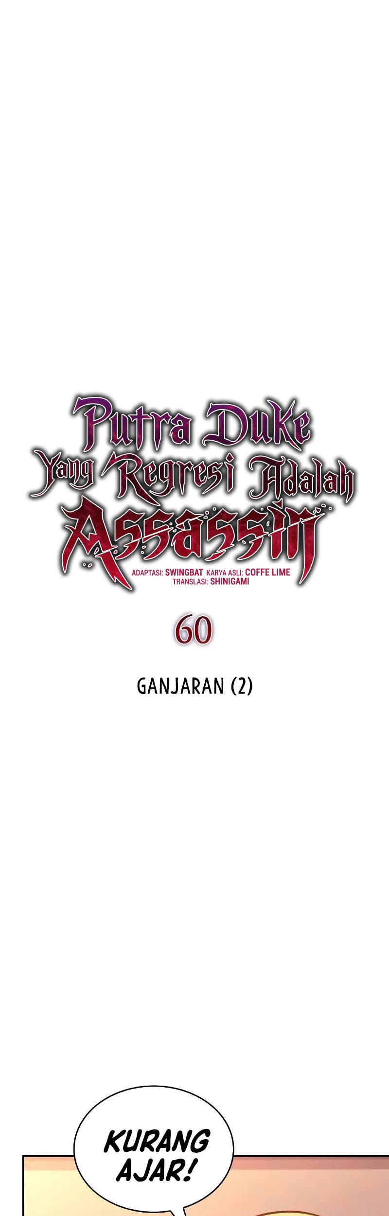 The Regressed Son Of A Duke Is An Assassin Chapter 60 - halaman 12