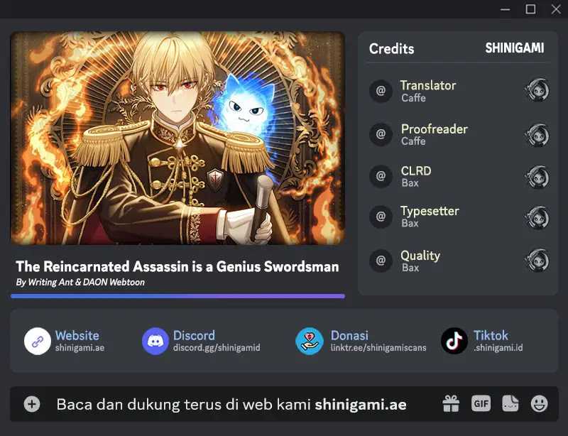 The Reincarnated Assassin is a Genius Swordsman Chapter 35 - halaman 1