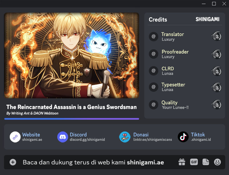 The Reincarnated Assassin is a Genius Swordsman Chapter 48 - halaman 1