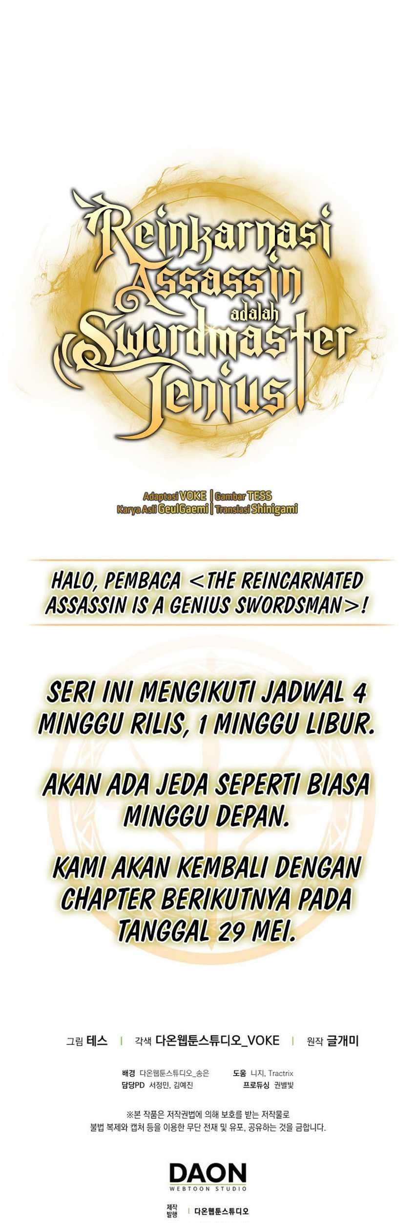 The Reincarnated Assassin is a Genius Swordsman Chapter 64 - halaman 76