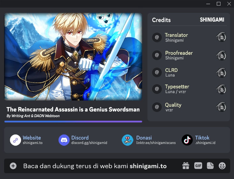 The Reincarnated Assassin is a Genius Swordsman Chapter 66 - halaman 1