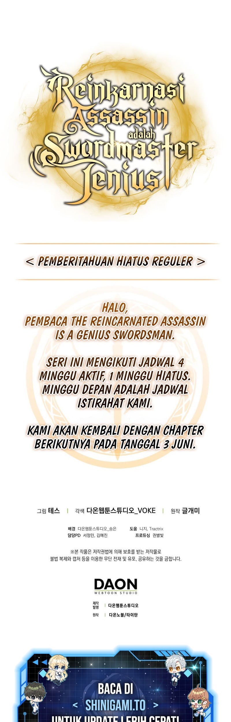 The Reincarnated Assassin is a Genius Swordsman Chapter 68 - halaman 76
