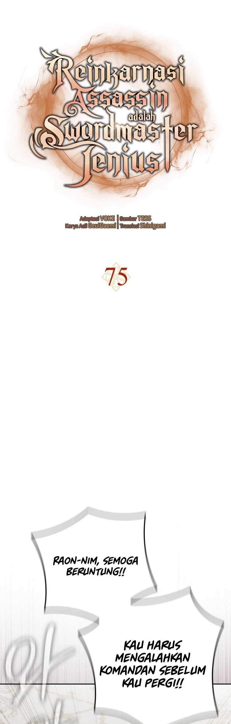 The Reincarnated Assassin is a Genius Swordsman Chapter 75 - halaman 7