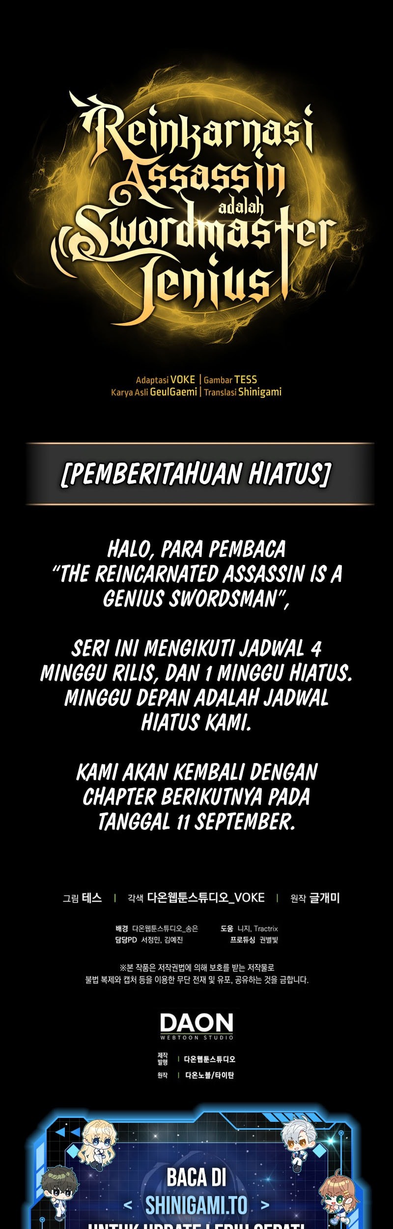 The Reincarnated Assassin is a Genius Swordsman Chapter 76 - halaman 67