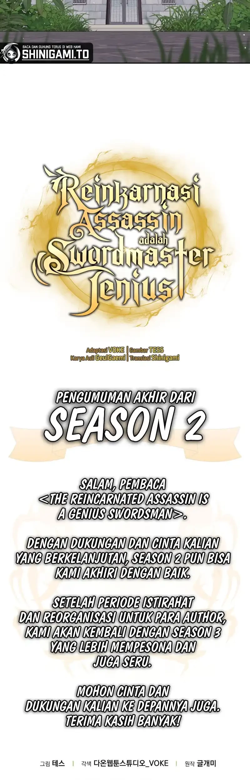 The Reincarnated Assassin is a Genius Swordsman Chapter 77 - halaman 81