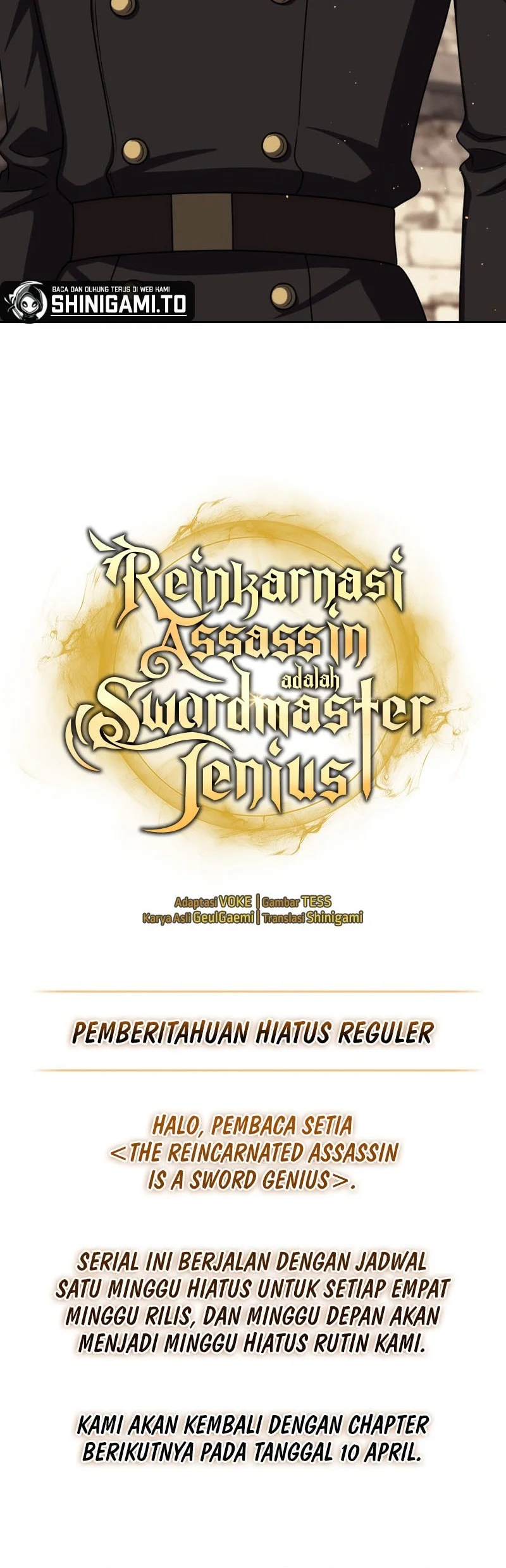 The Reincarnated Assassin is a Genius Swordsman Chapter 82 - halaman 74