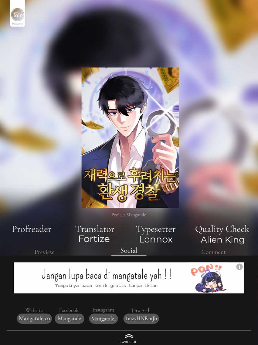The Reincarnated Cop Who Strikes With Wealth Chapter 16 - halaman 1