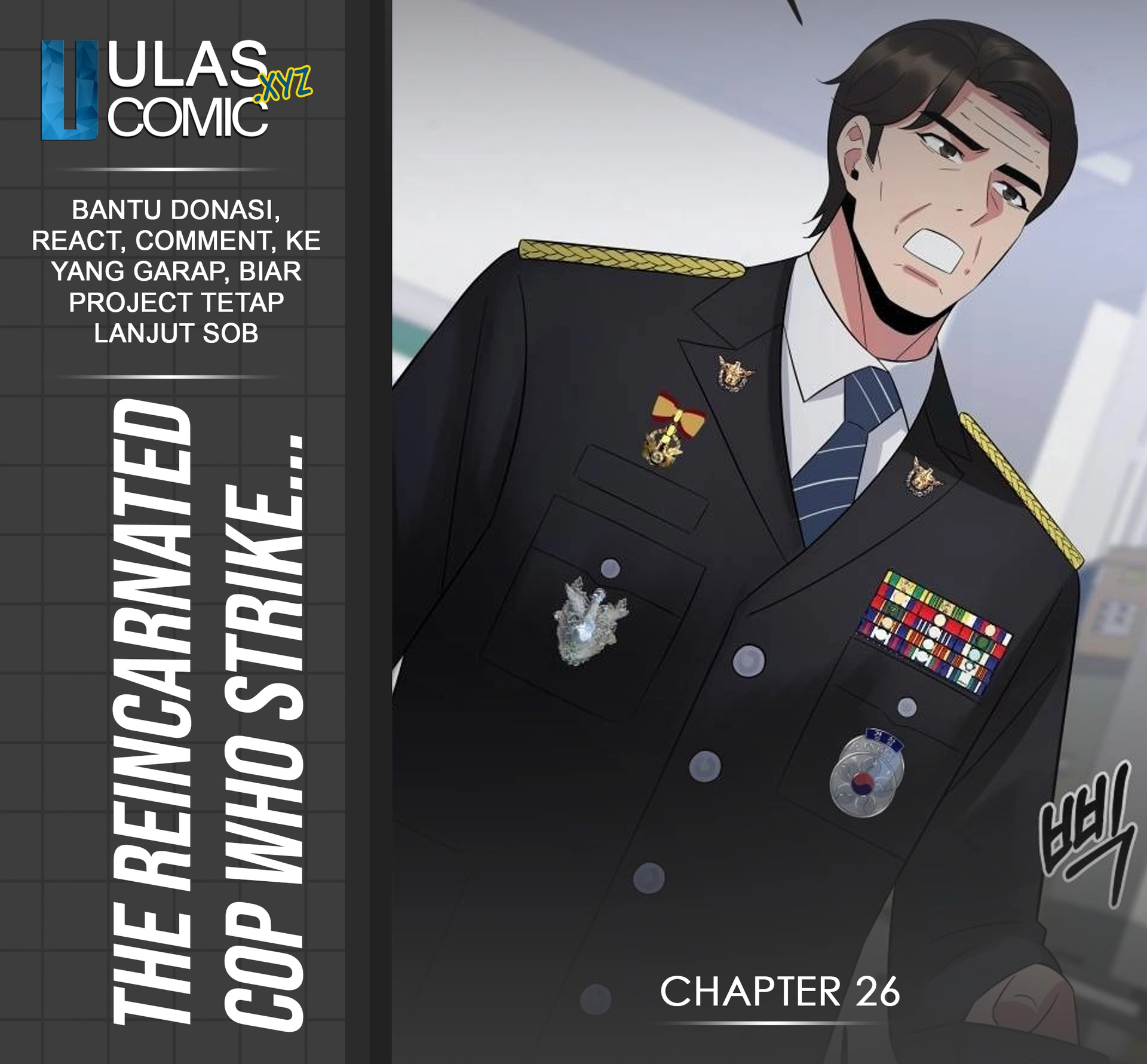 The Reincarnated Cop Who Strikes With Wealth Chapter 26 - halaman 1