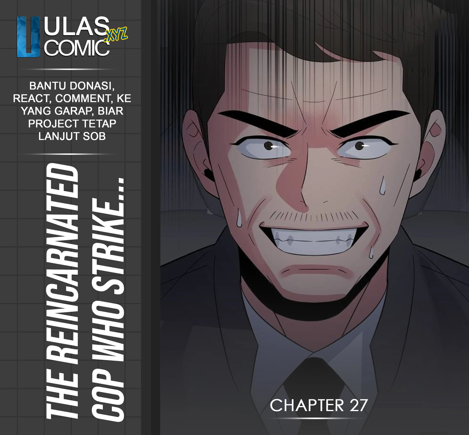 The Reincarnated Cop Who Strikes With Wealth Chapter 27 - halaman 1
