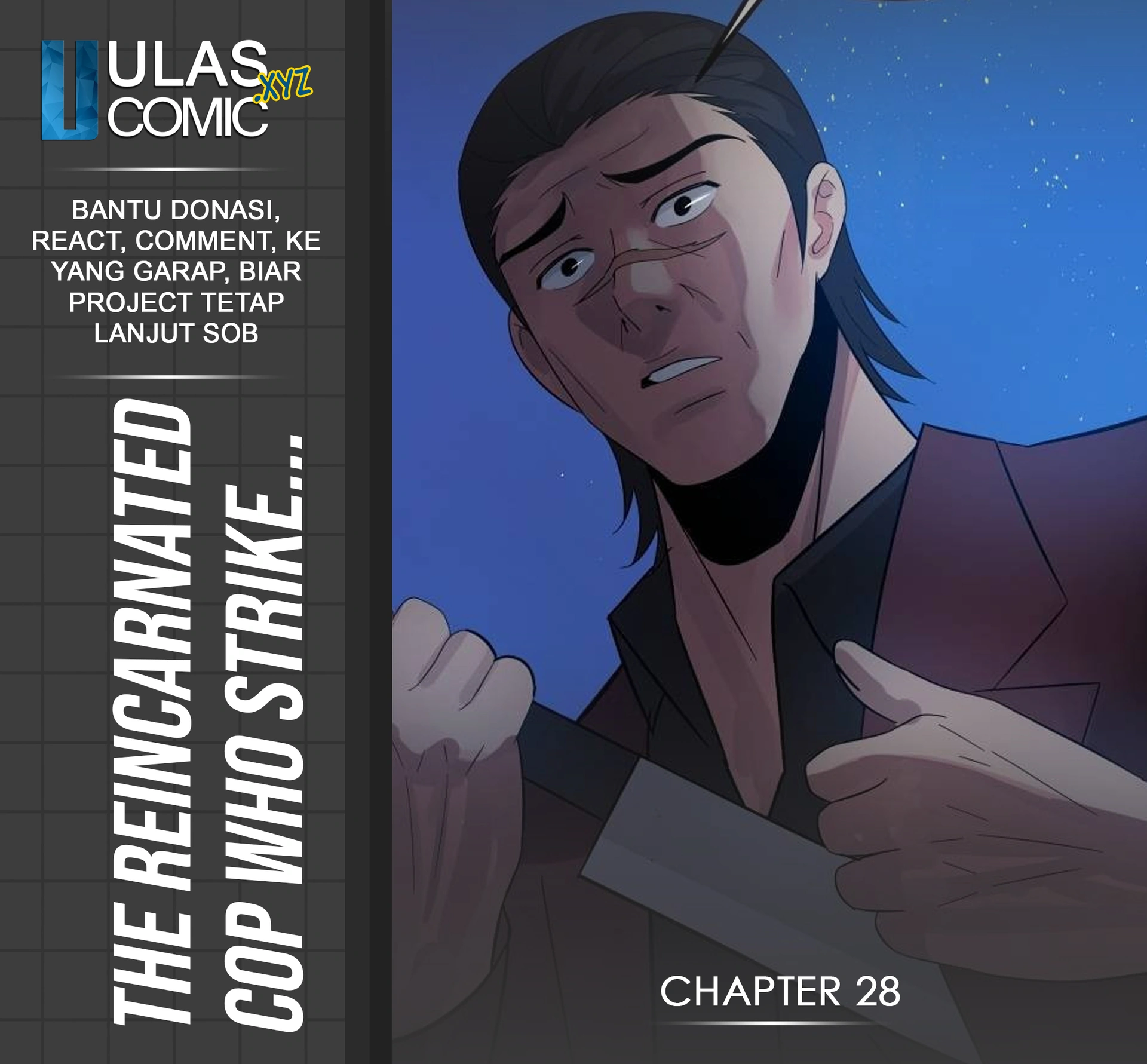 The Reincarnated Cop Who Strikes With Wealth Chapter 28 - halaman 1