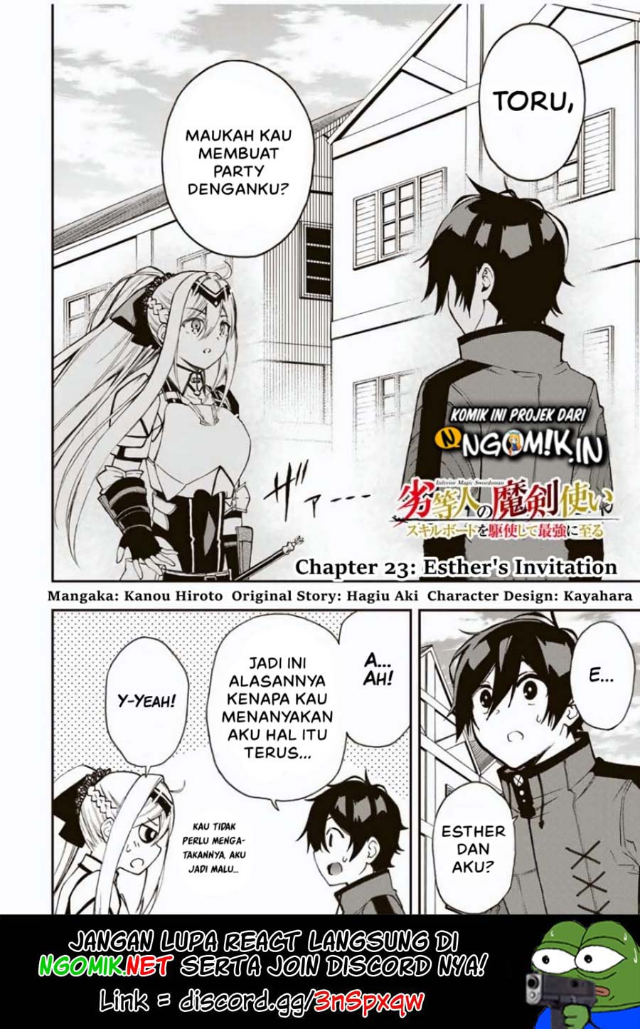 The Reincarnated Inferior Magic Swordsman Chapter 23 - halaman 2