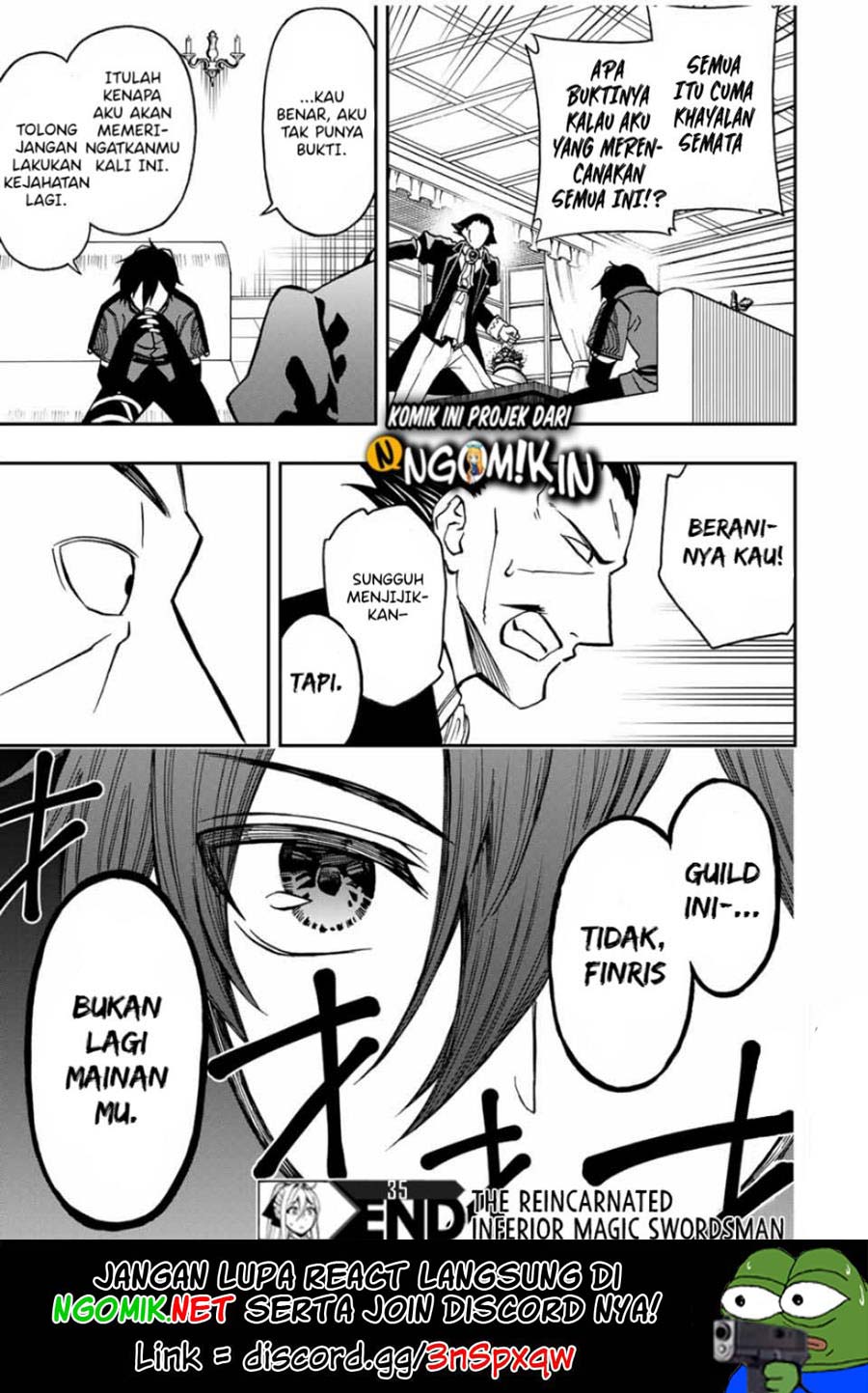 The Reincarnated Inferior Magic Swordsman Chapter 35 - halaman 14