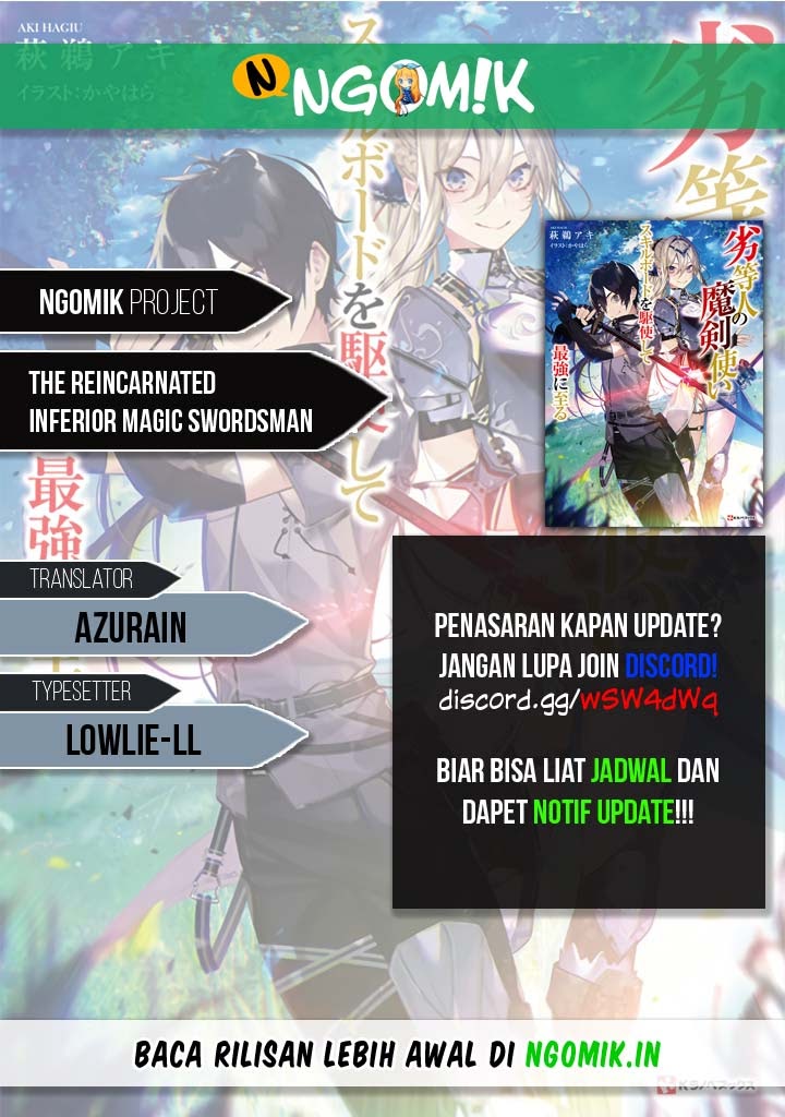 The Reincarnated Inferior Magic Swordsman Chapter 6 - halaman 1