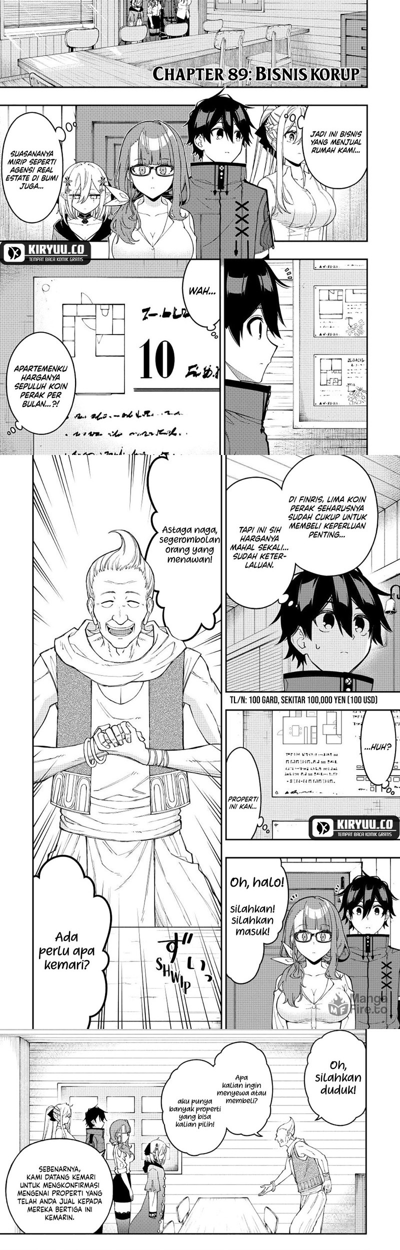 The Reincarnated Inferior Magic Swordsman Chapter 89 - halaman 3