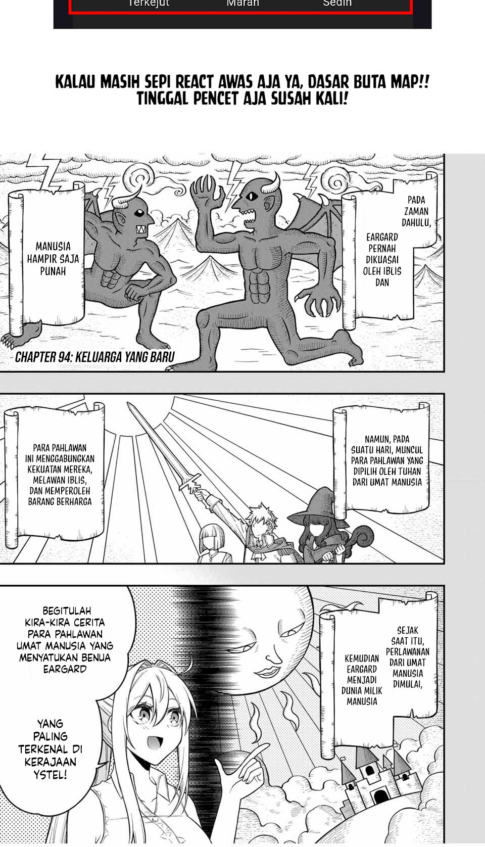 The Reincarnated Inferior Magic Swordsman Chapter 94 - halaman 3