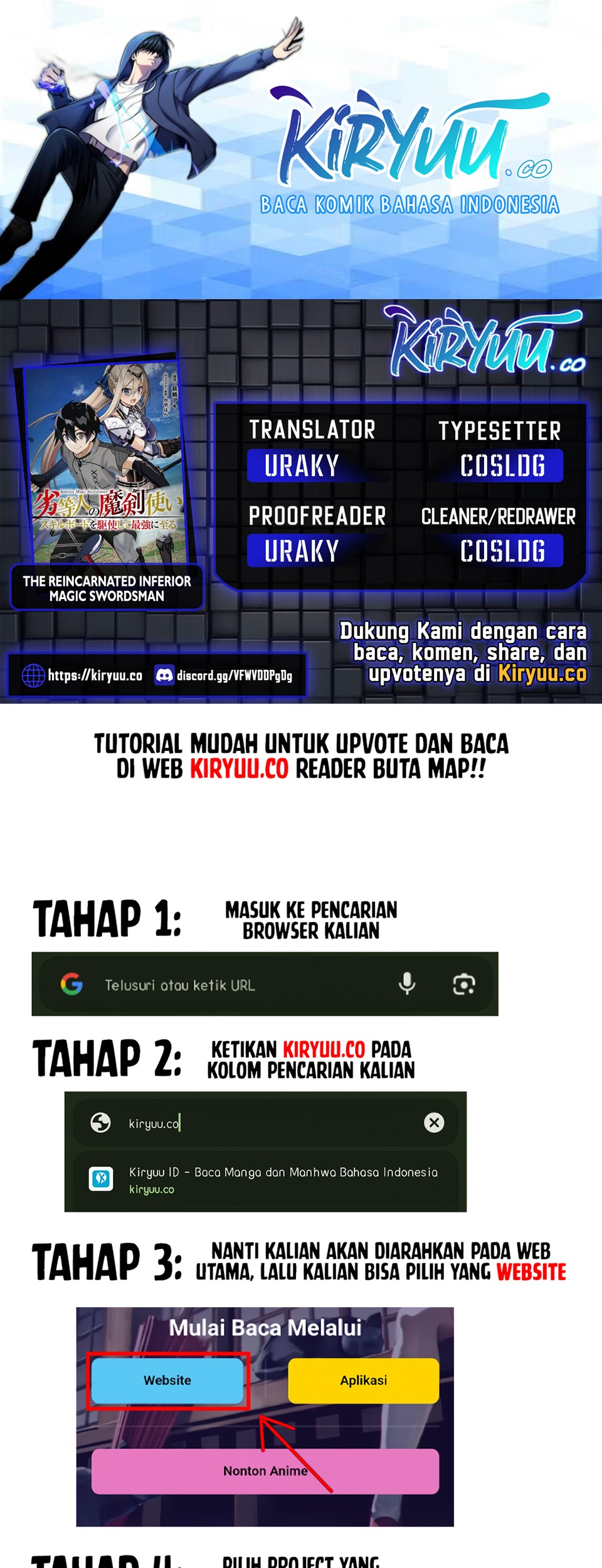 The Reincarnated Inferior Magic Swordsman Chapter 96 - halaman 1