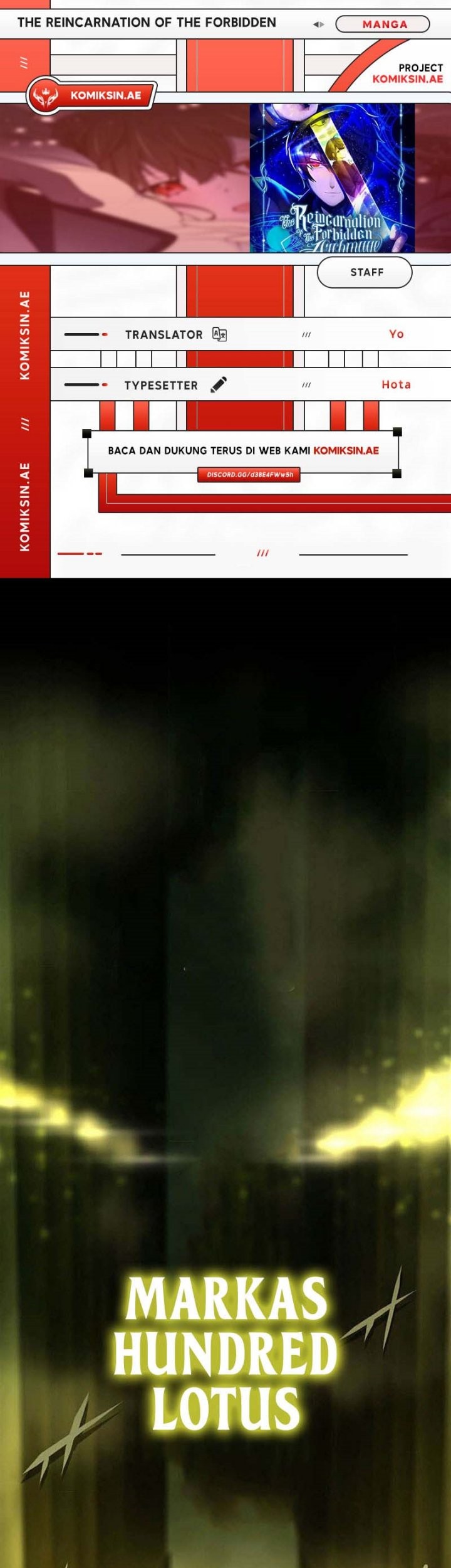 The Reincarnation of the Forbidden Archmage Chapter 114 - halaman 1