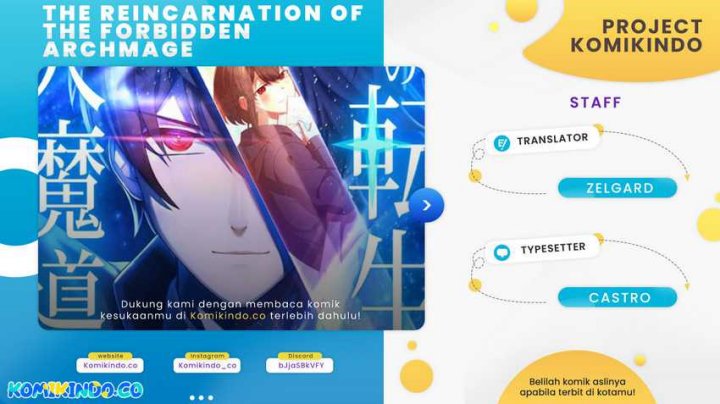 The Reincarnation of the Forbidden Archmage Chapter 40 - halaman 1