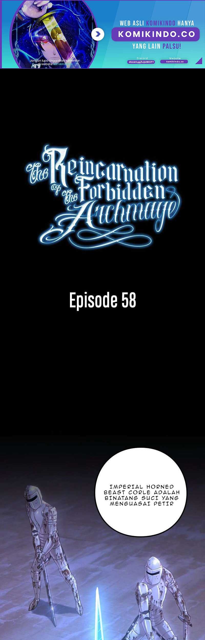 The Reincarnation of the Forbidden Archmage Chapter 58 - halaman 2